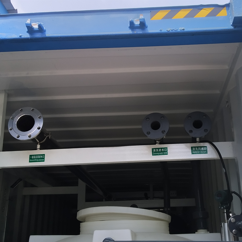 Mobile container purified water system widely used in outdoor water treatment from Chinese factory ZZ